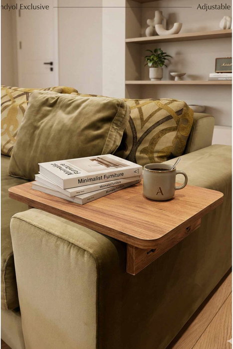 Hanah Home Mesa para reposabrazos Ck33C - Pino